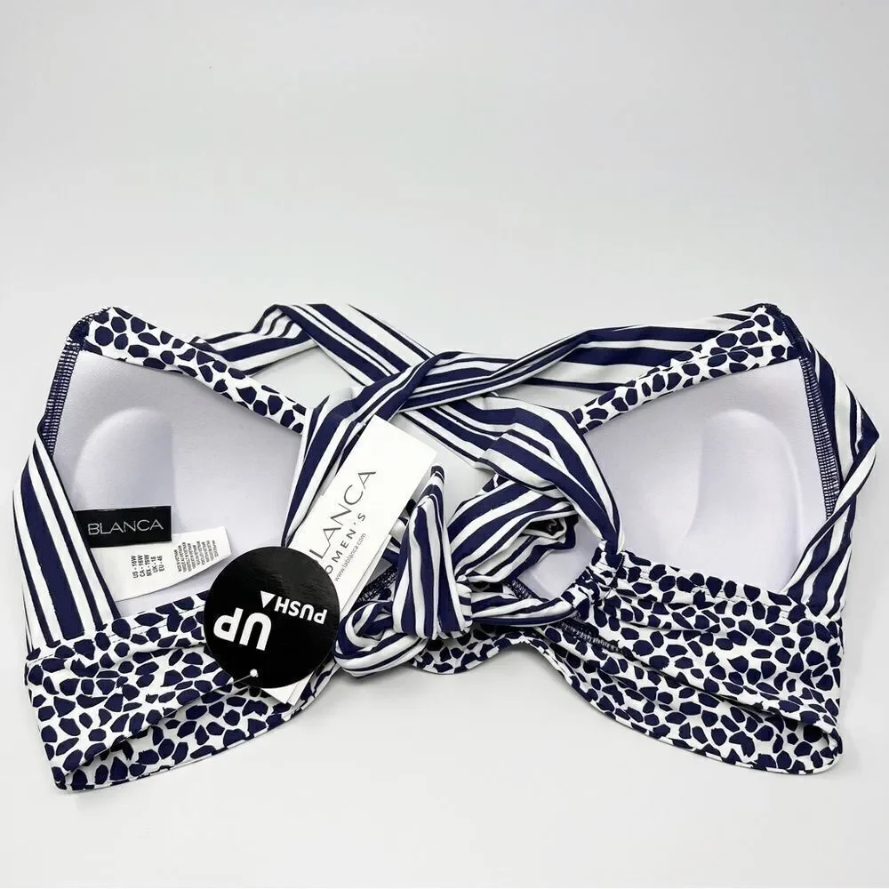 La Blanca Banded Bikini Top